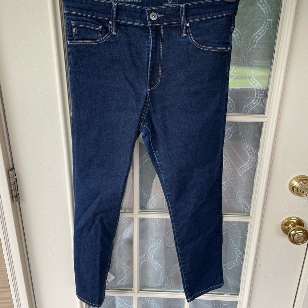 AG Adriano Goldschmied Dark Indigo Skinny Jeans